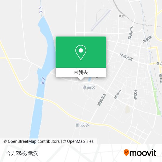 合力驾校地图