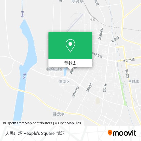 人民广场 People's Square地图