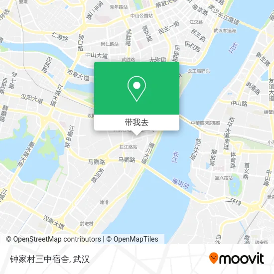 钟家村三中宿舍地图