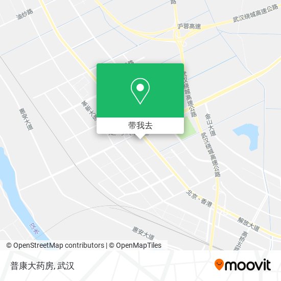 普康大药房地图