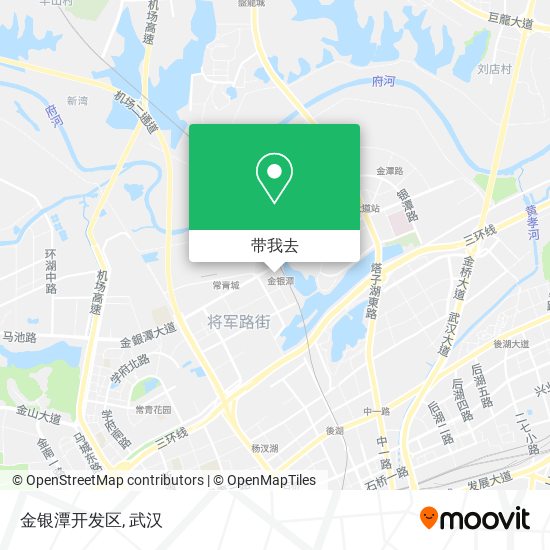 金银潭开发区地图