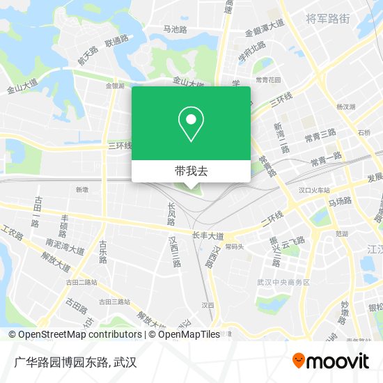 广华路园博园东路地图