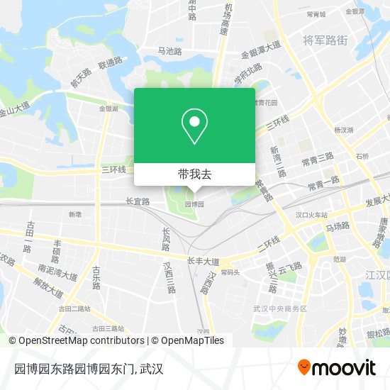 园博园东路园博园东门地图