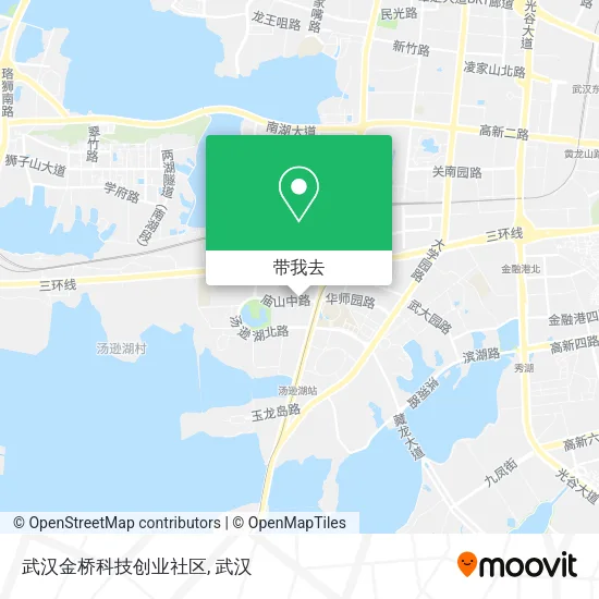武汉金桥科技创业社区地图
