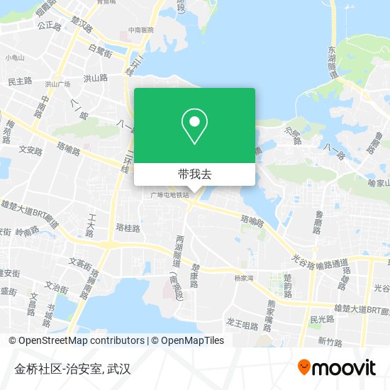 金桥社区-治安室地图