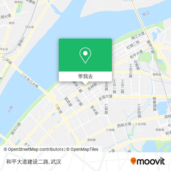 和平大道建设二路地图