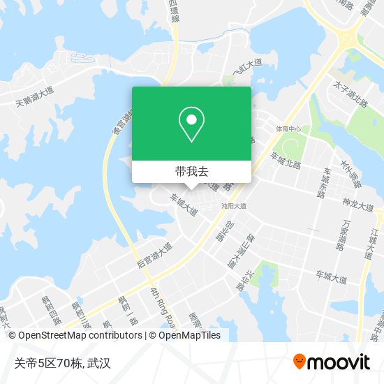关帝5区70栋地图