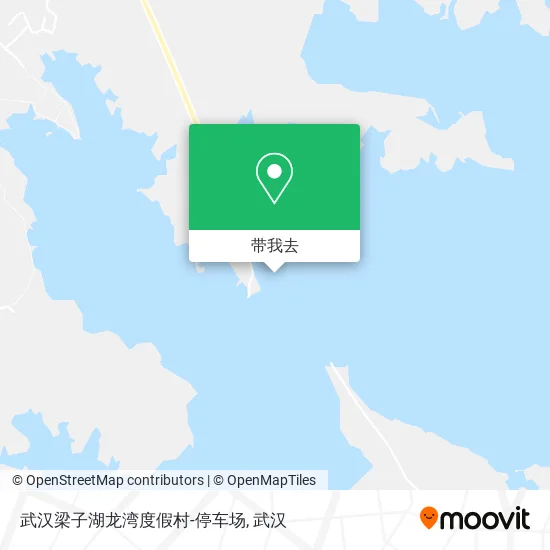 武汉梁子湖龙湾度假村-停车场地图