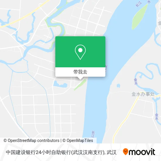 中国建设银行24小时自助银行(武汉汉南支行)地图