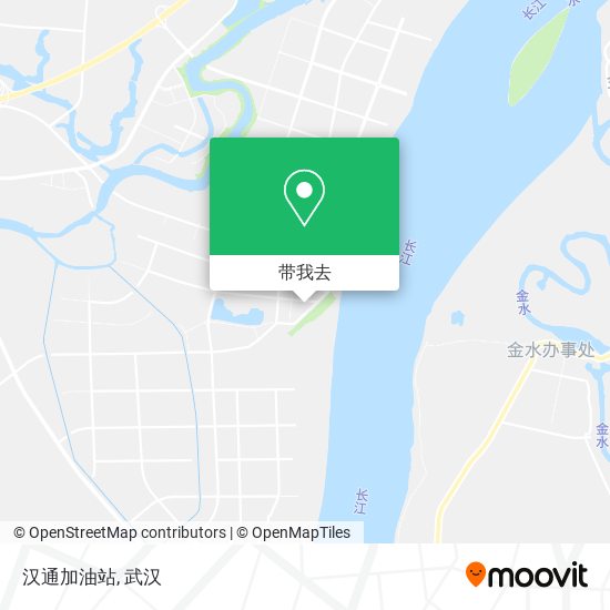 汉通加油站地图