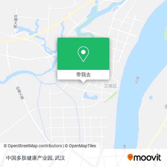 中国多肽健康产业园地图