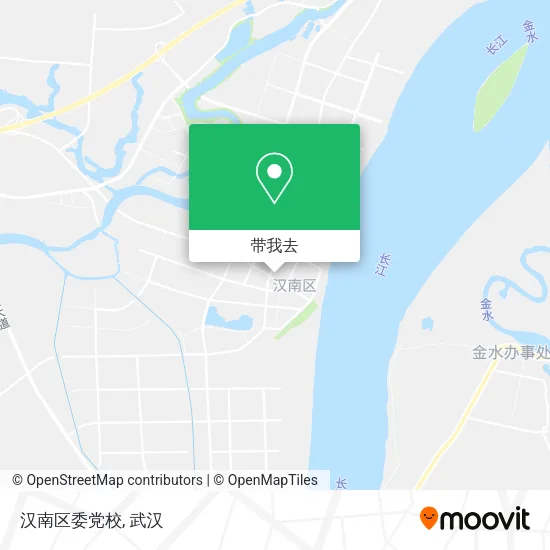 汉南区委党校地图