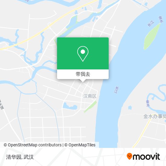 清华园地图