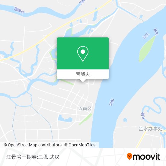 江景湾一期春江堰地图