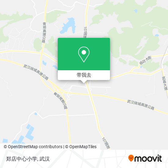 郑店中心小学地图