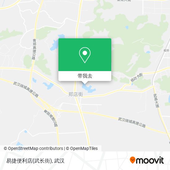 易捷便利店(武长街)地图