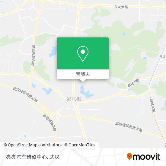 亮亮汽车维修中心地图