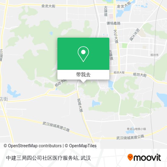 中建三局四公司社区医疗服务站地图