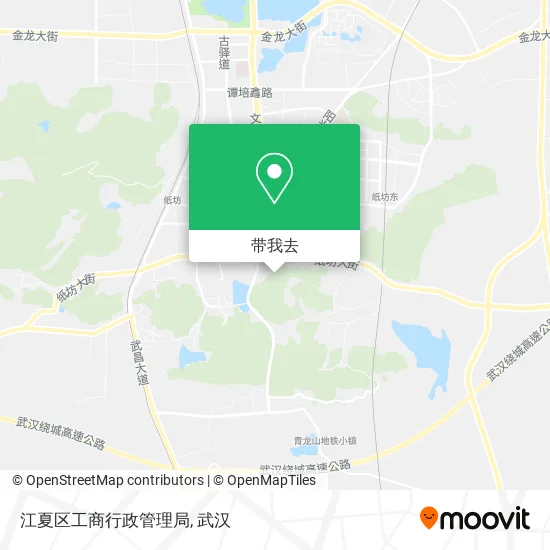 江夏区工商行政管理局地图