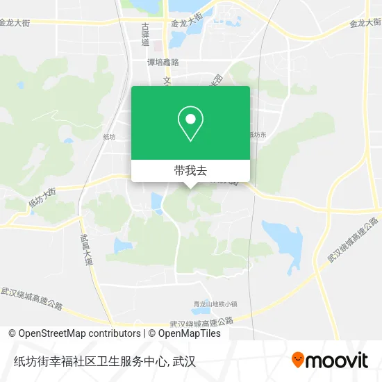 纸坊街幸福社区卫生服务中心地图