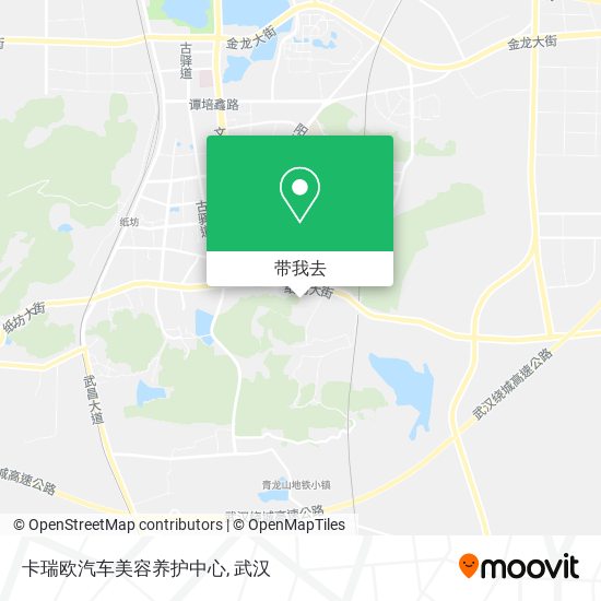 卡瑞欧汽车美容养护中心地图