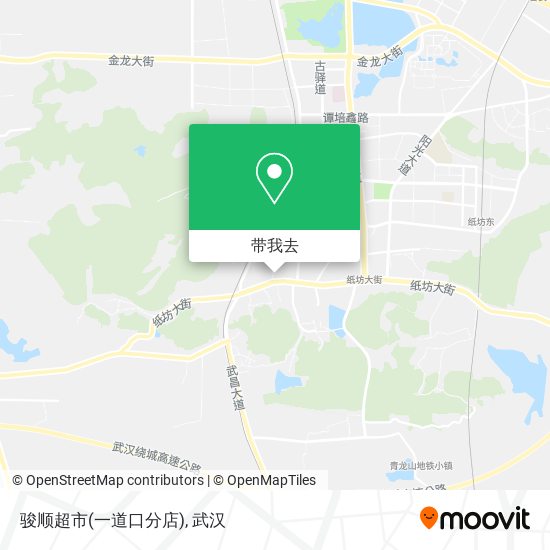 骏顺超市(一道口分店)地图