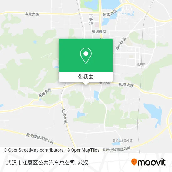 武汉市江夏区公共汽车总公司地图