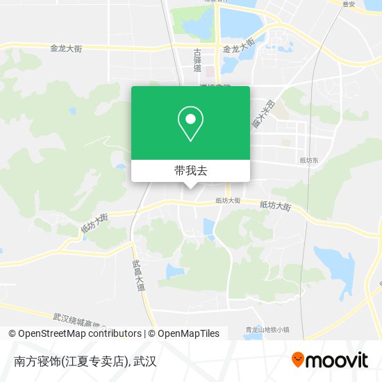 南方寝饰(江夏专卖店)地图