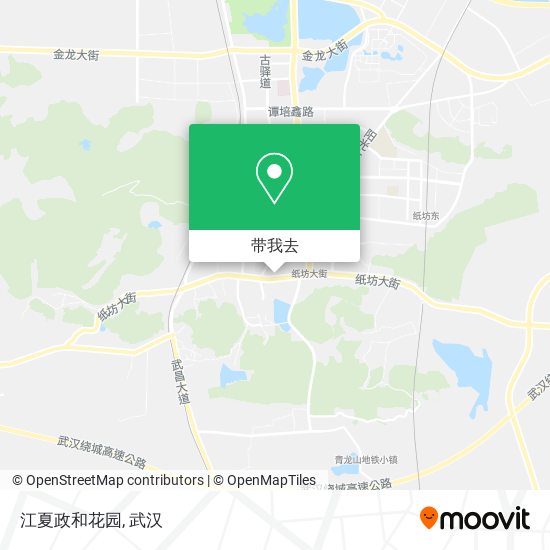 江夏政和花园地图