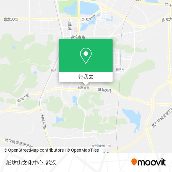 纸坊街文化中心地图