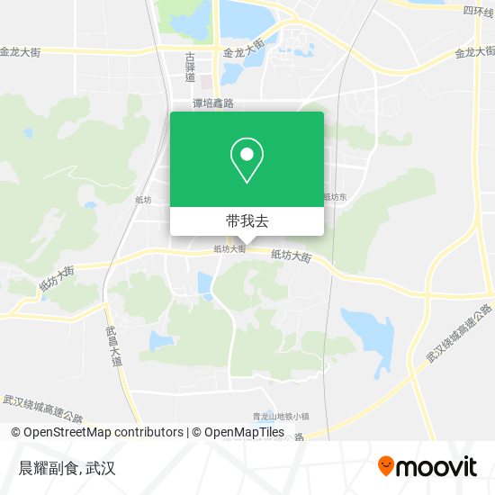 晨耀副食地图