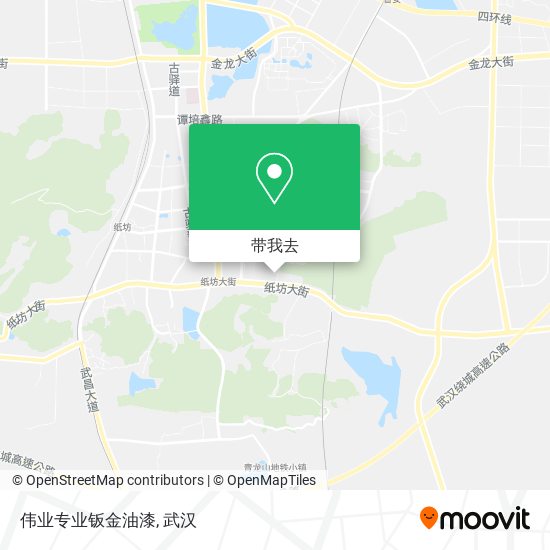 伟业专业钣金油漆地图
