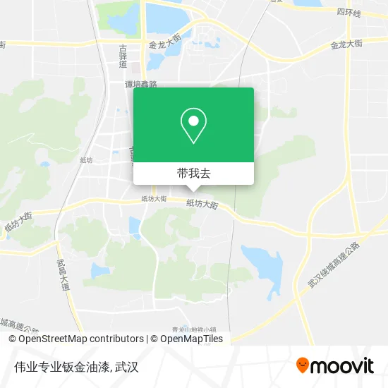 伟业专业钣金油漆地图