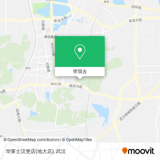 华莱士汉堡店(地大店)地图