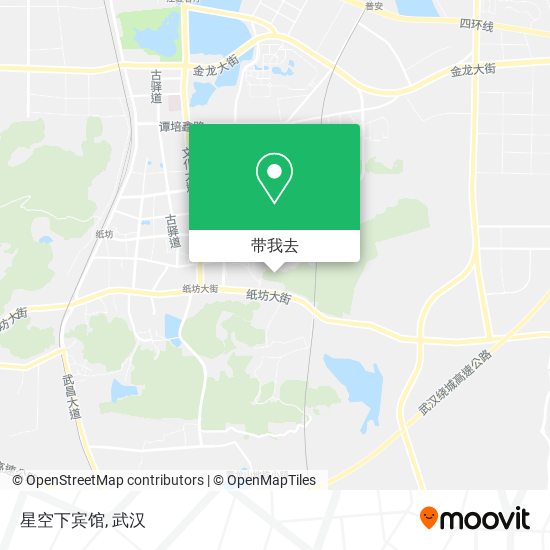 星空下宾馆地图