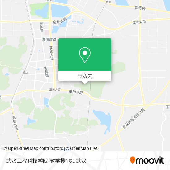 武汉工程科技学院-教学楼1栋地图