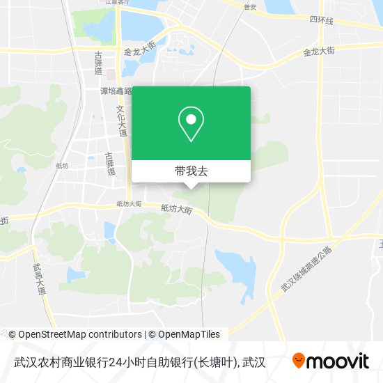 武汉农村商业银行24小时自助银行(长塘叶)地图