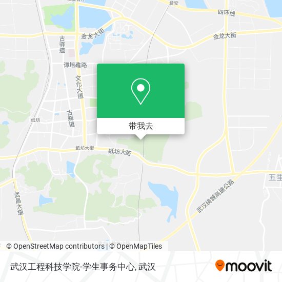武汉工程科技学院-学生事务中心地图