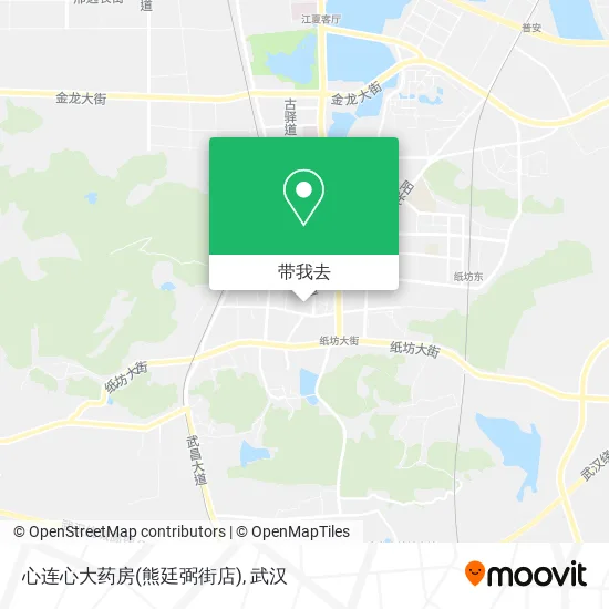 心连心大药房(熊廷弼街店)地图