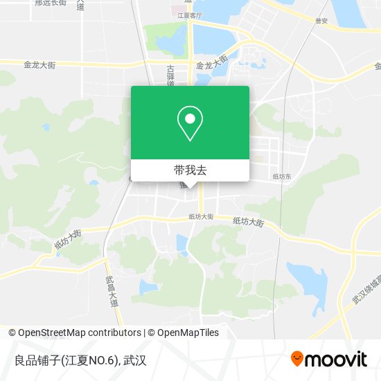 良品铺子(江夏NO.6)地图