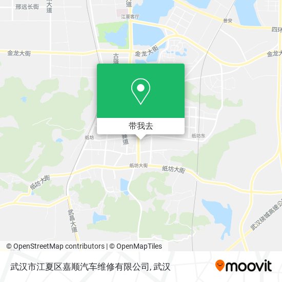 武汉市江夏区嘉顺汽车维修有限公司地图