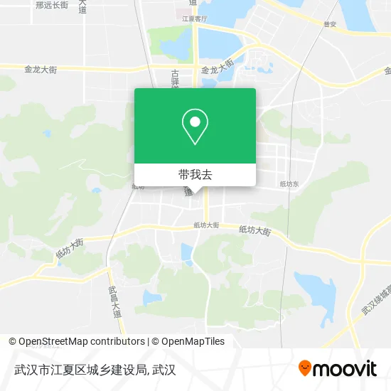 武汉市江夏区城乡建设局地图