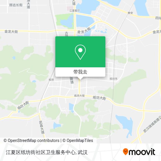 江夏区纸坊街社区卫生服务中心地图