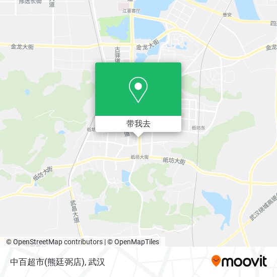 中百超市(熊廷弼店)地图