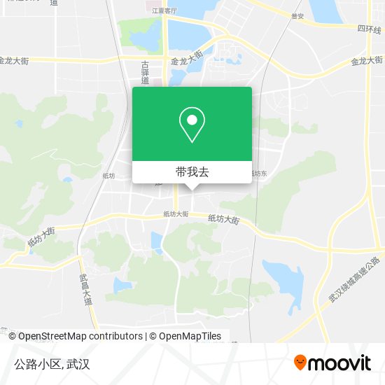 公路小区地图