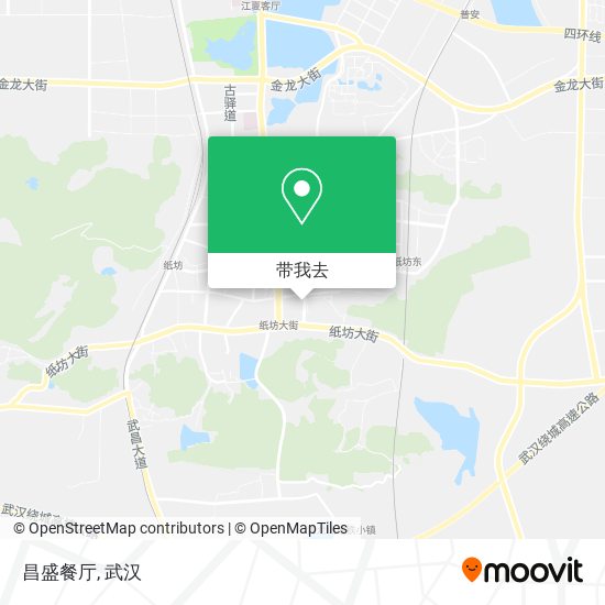 昌盛餐厅地图