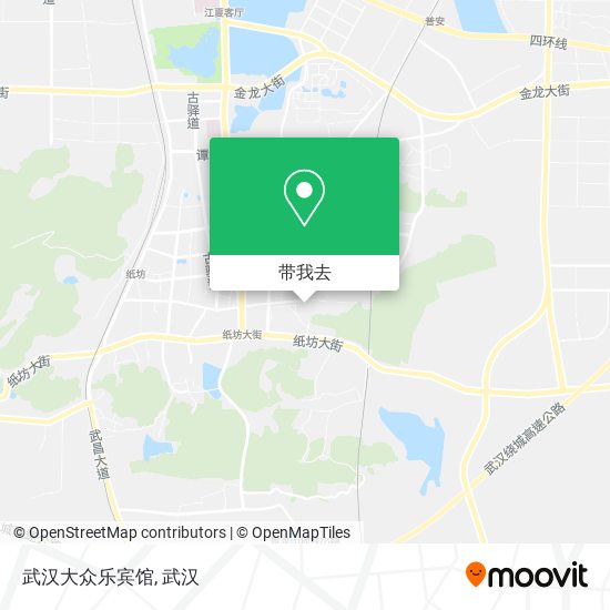 武汉大众乐宾馆地图