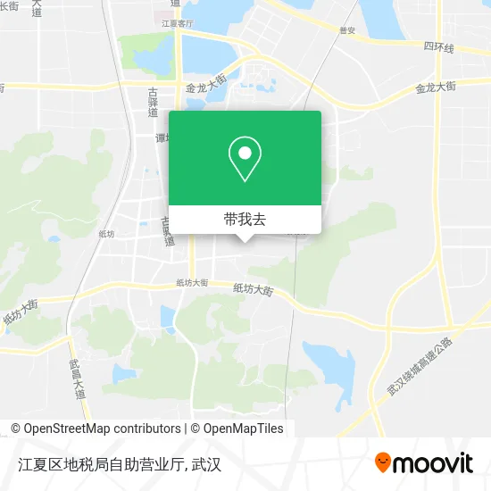 江夏区地税局自助营业厅地图