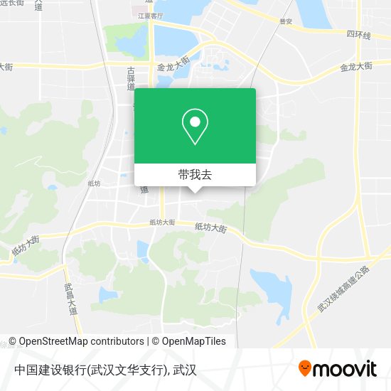 中国建设银行(武汉文华支行)地图