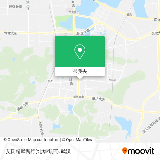 艾氏精武鸭脖(北华街店)地图